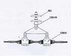 OPGW PREFORMDE DOUBLE SUSPENSION CLAMP