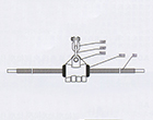 ADSS THE QX TYPE PREFORMED TANGENT CLAMP