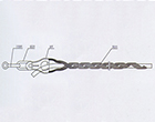 ADSS WITH DN TYPE SHORT SPAN STRAIN CLAMP